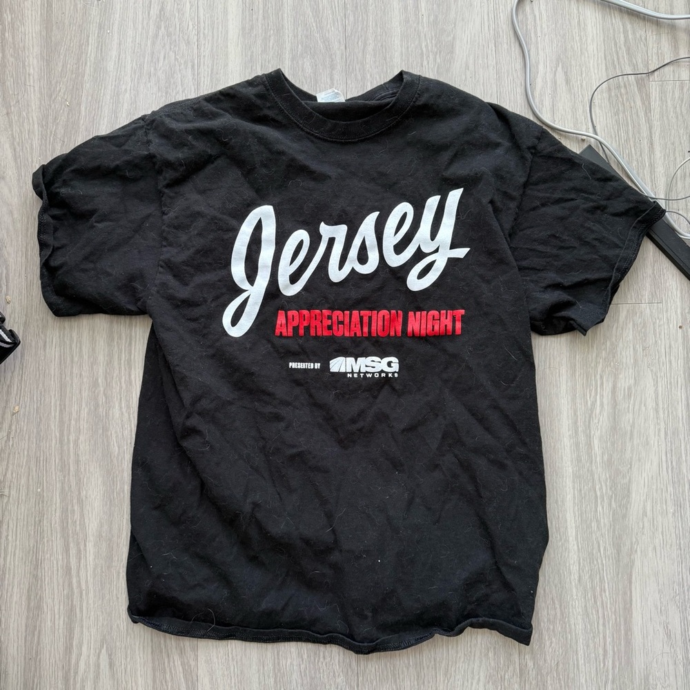 Black New Jersey Devils Fan Appreciation Night T-Shirt